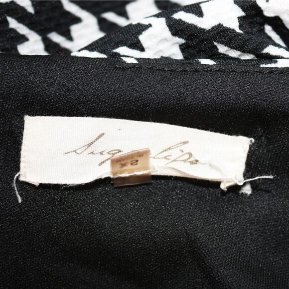 Sugarlips Houndstooth Flare Mini Skirt - Picture 4 of 4